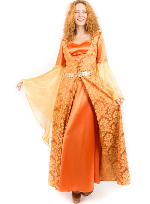 Золотое восточное платье Роксоланы